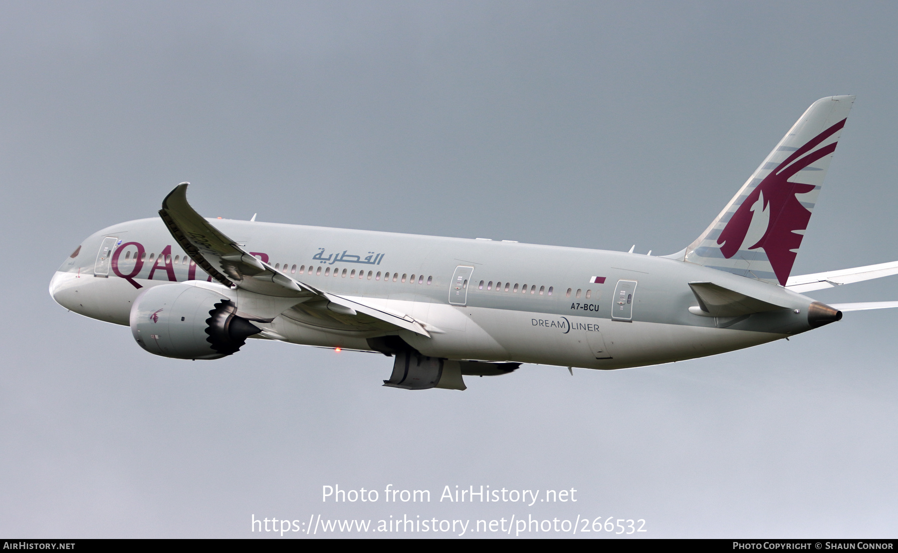 Aircraft Photo of A7-BCU | Boeing 787-8 Dreamliner | Qatar Airways | AirHistory.net #266532