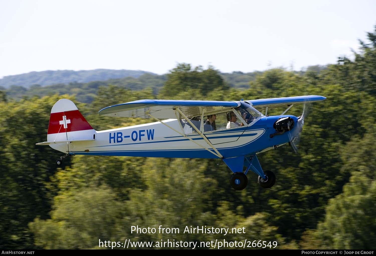 Aircraft Photo of HB-OFW | Piper J-3C-90 Cub | AirHistory.net #266549