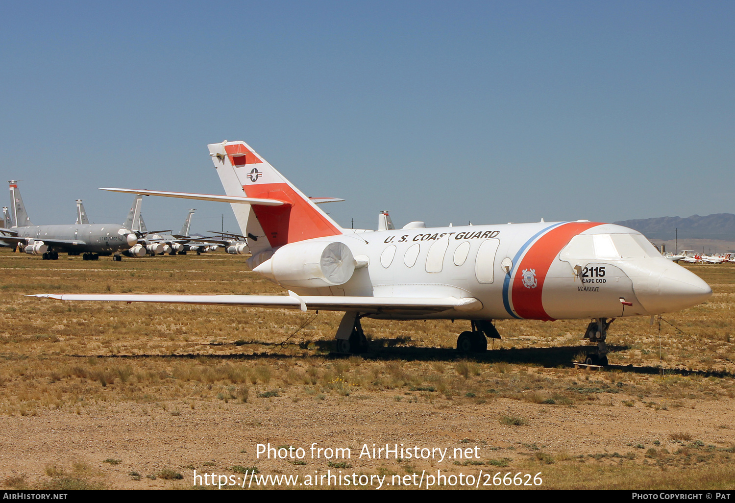 Aircraft Photo of 2115 | Dassault HU-25A Guardian (20G) | USA - Coast Guard | AirHistory.net #266626