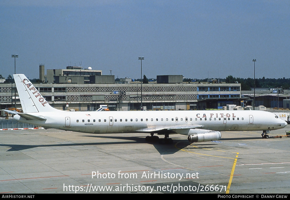 Aircraft Photo of N805WA | McDonnell Douglas DC-8-63CF | Capitol Air | AirHistory.net #266671