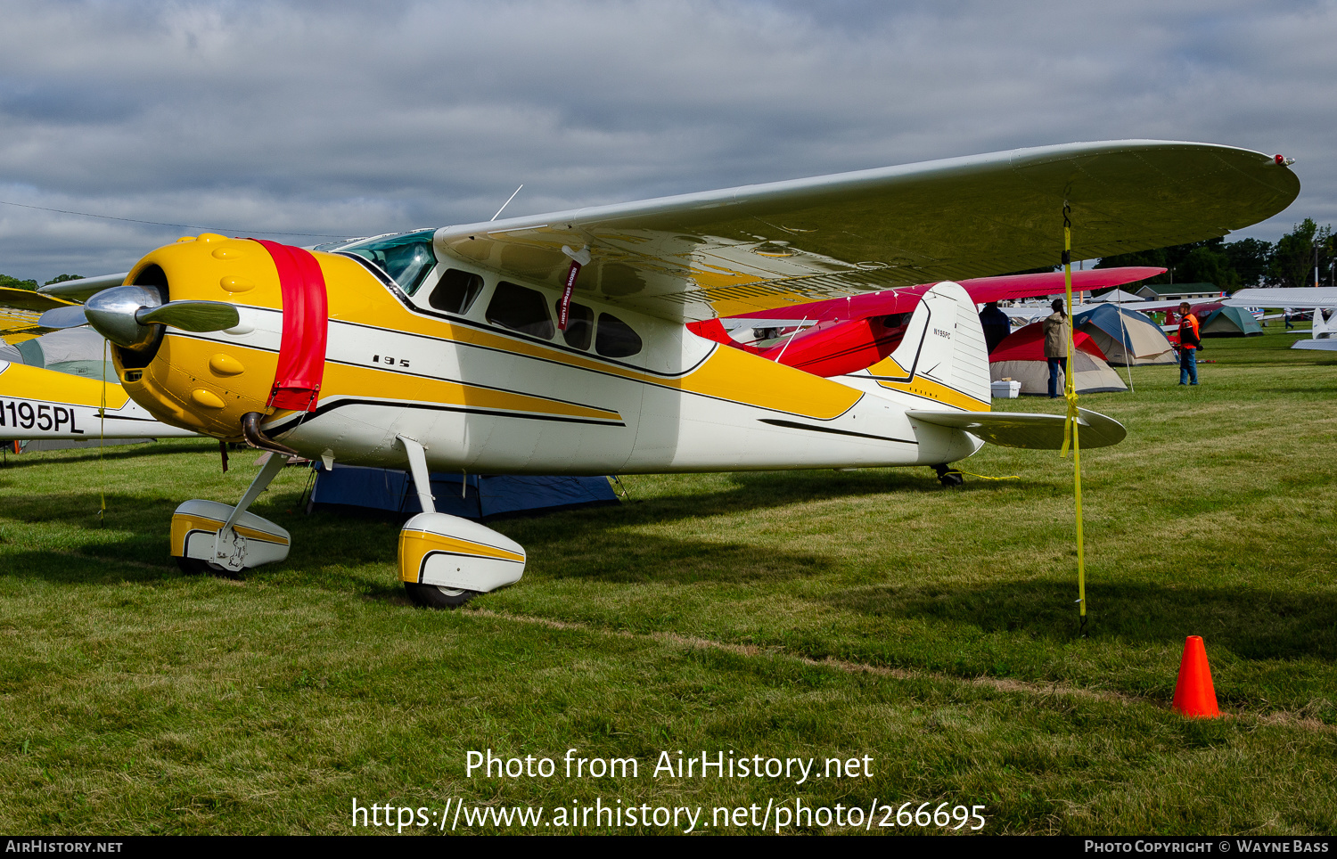 Aircraft Photo of N195PC | Cessna 195B | AirHistory.net #266695