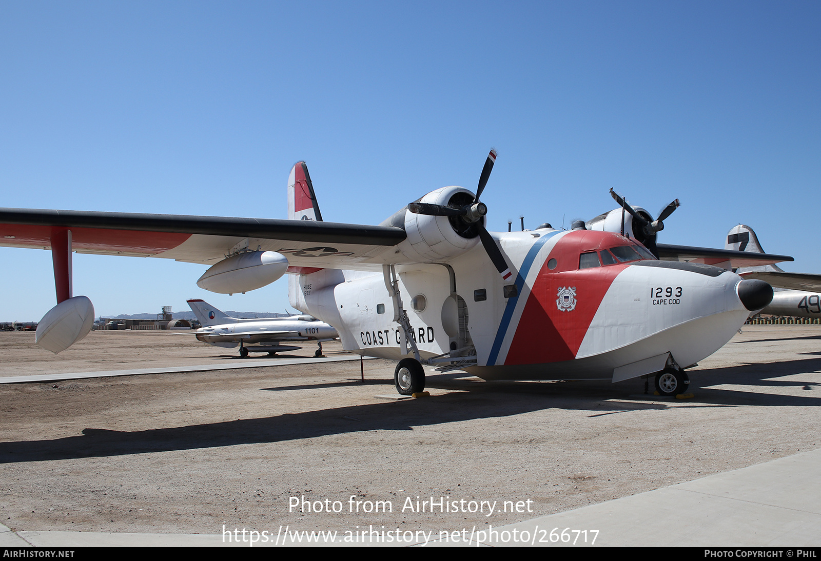 Aircraft Photo Of 1293 | Grumman HU-16E Albatross | USA - Coast Guard ...