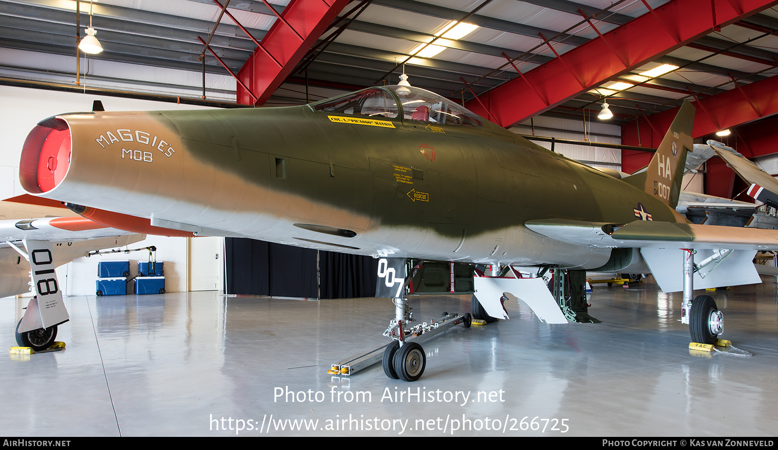 Aircraft Photo of AF04-007 | North American F-100D Super Sabre | USA - Air Force | AirHistory.net #266725