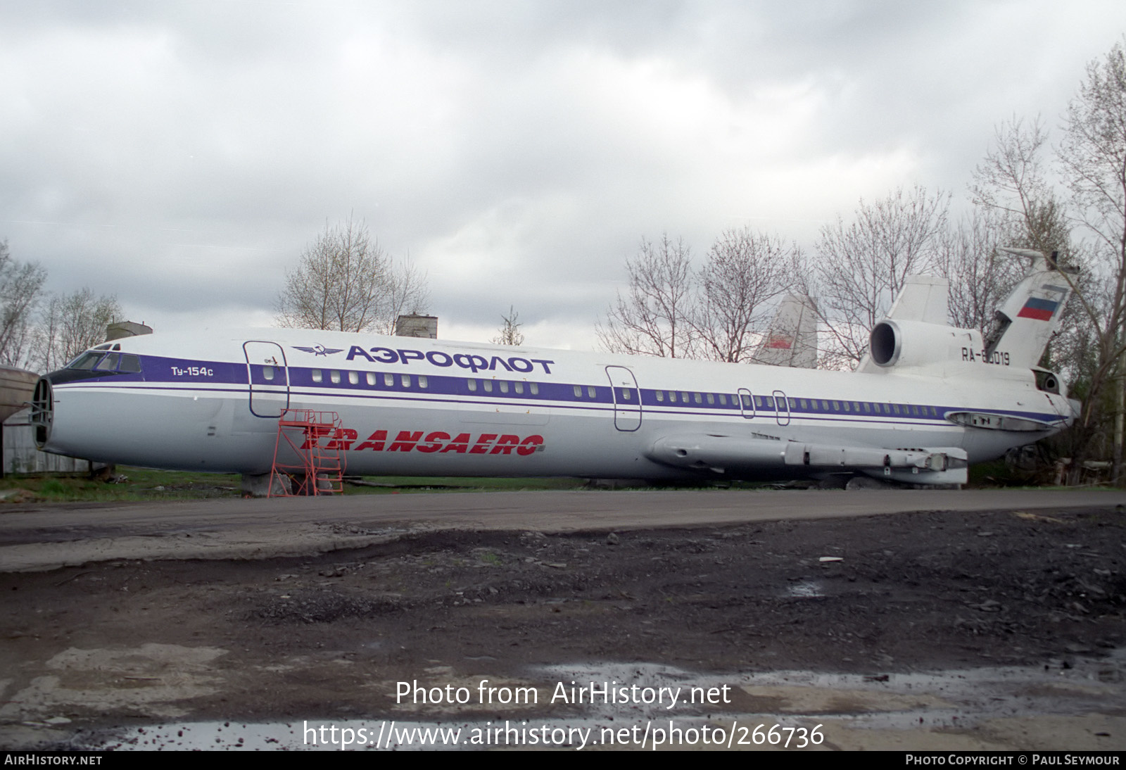 Aircraft Photo of RA-85019 | Tupolev Tu-154S | Aeroflot | AirHistory.net #266736