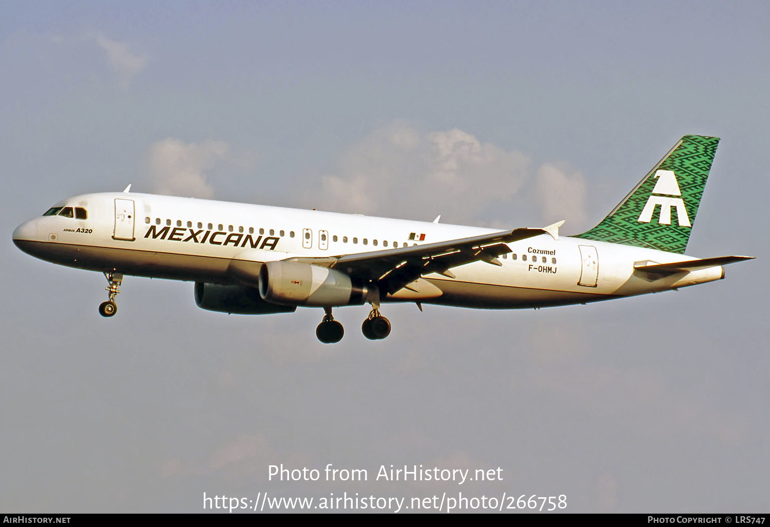 Aircraft Photo of F-OHMJ | Airbus A320-231 | Mexicana | AirHistory.net #266758