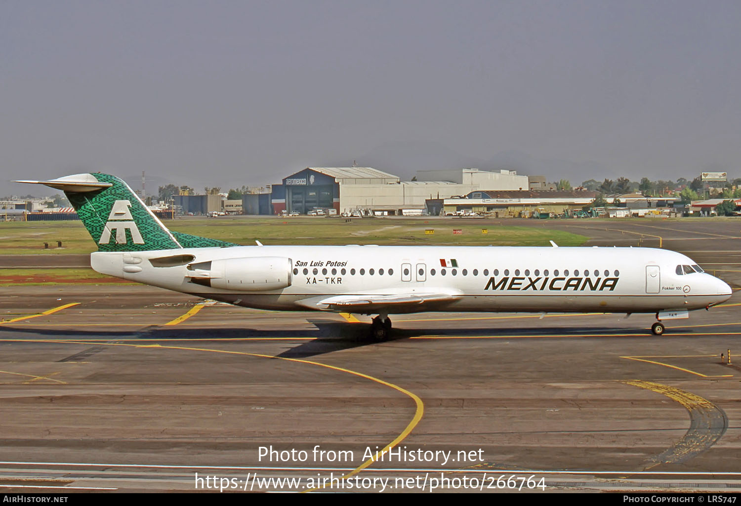 Aircraft Photo of XA-TKR | Fokker 100 (F28-0100) | Mexicana | AirHistory.net #266764