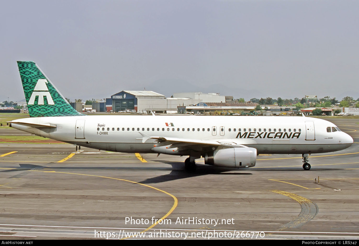 Aircraft Photo of F-OHMK | Airbus A320-231 | Mexicana | AirHistory.net #266770