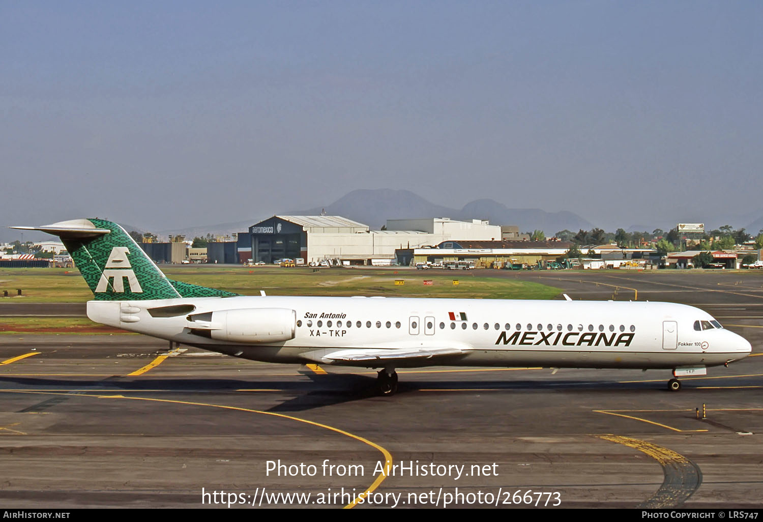 Aircraft Photo of XA-TKP | Fokker 100 (F28-0100) | Mexicana | AirHistory.net #266773