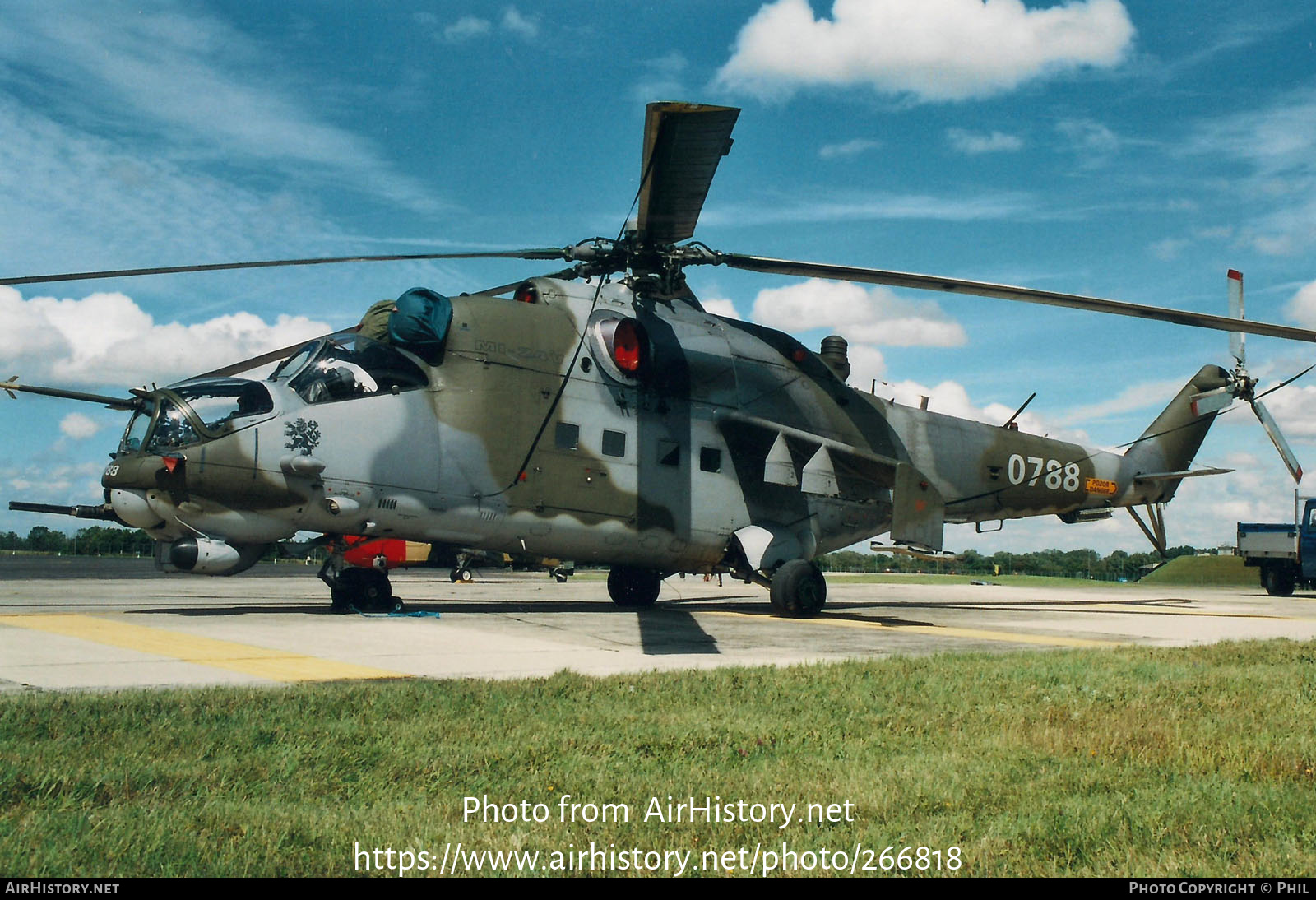 Aircraft Photo of 0788 | Mil Mi-24V | Czechia - Air Force | AirHistory.net #266818