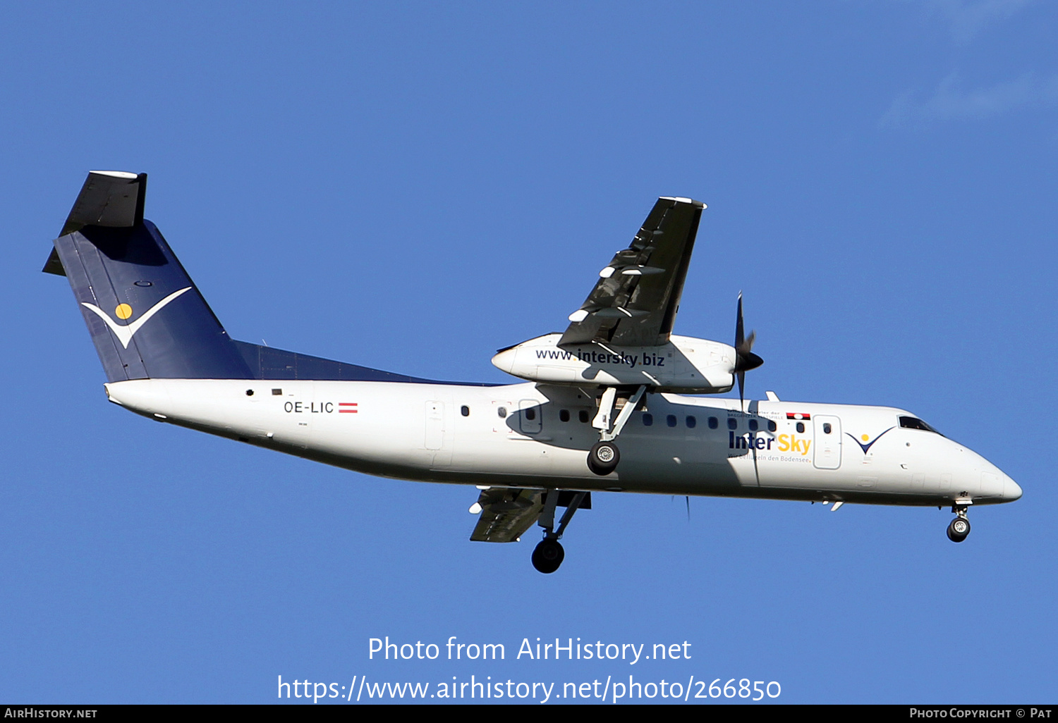 Aircraft Photo of OE-LIC | Bombardier DHC-8-314Q Dash 8 | InterSky | AirHistory.net #266850