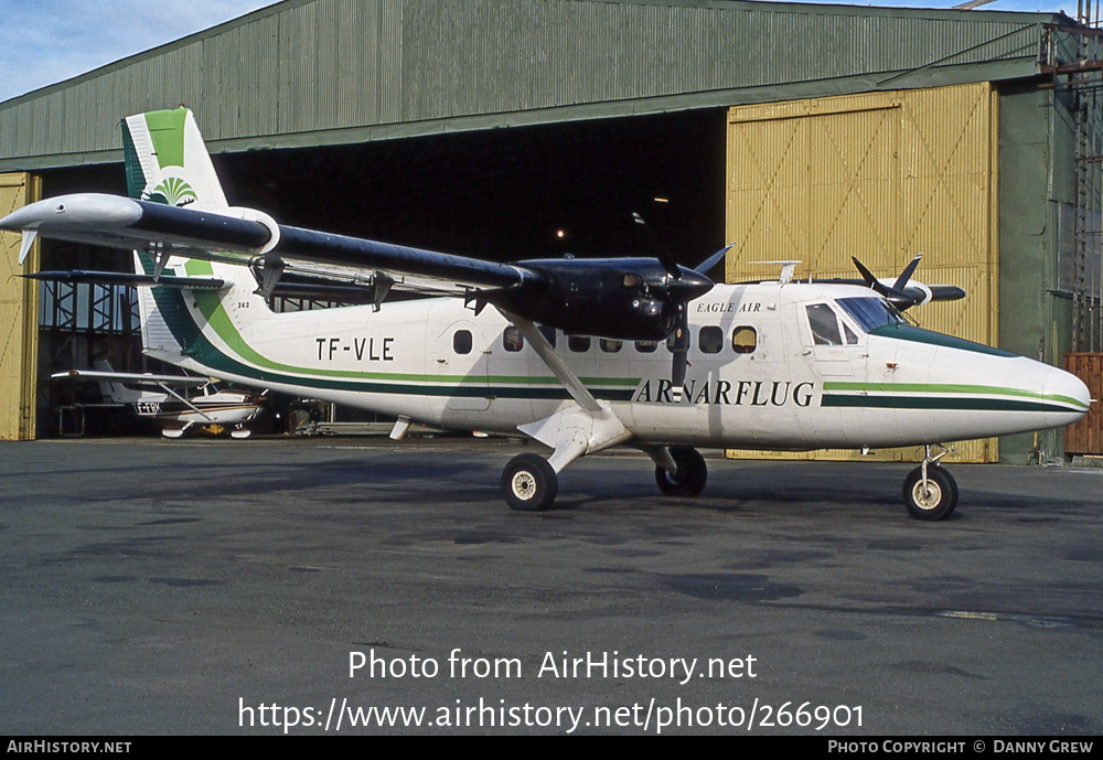 Aircraft Photo of TF-VLE | De Havilland Canada DHC-6-200 Twin Otter | Eagle Air of Iceland - Arnarflug | AirHistory.net #266901