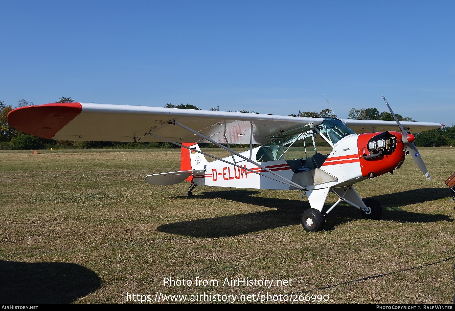 Aircraft Photo of D-ELUM | Piper J-3C-65 Cub | Aero Club Coburg | AirHistory.net #266990