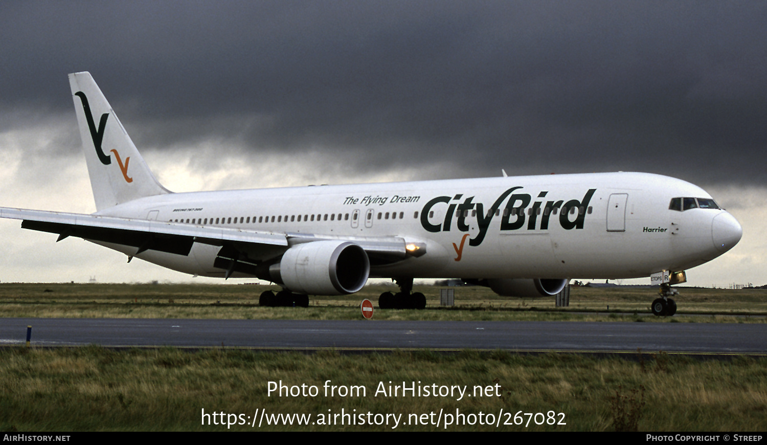 Aircraft Photo of OO-CTR | Boeing 767-33A/ER | CityBird | AirHistory.net #267082