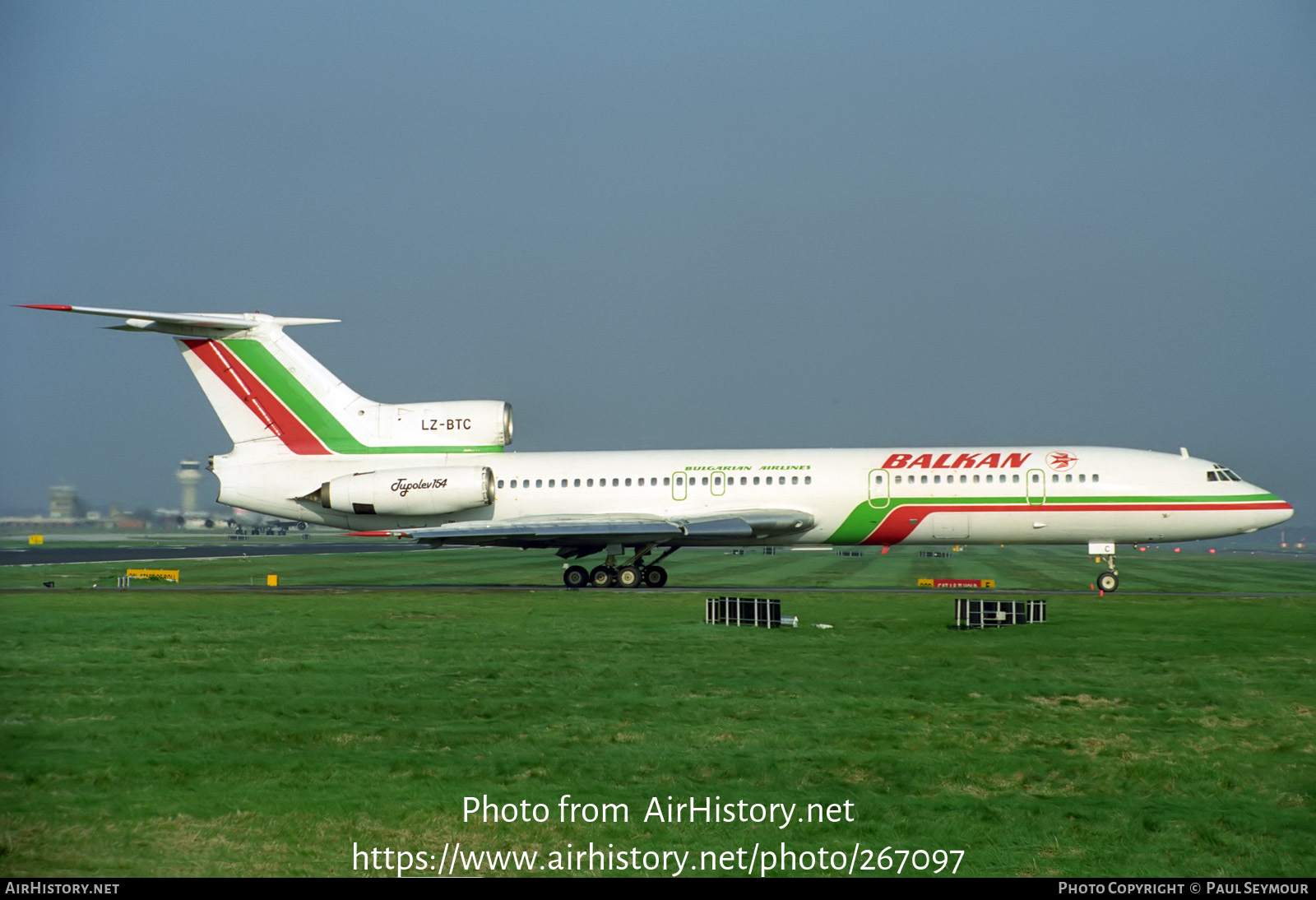 Aircraft Photo of LZ-BTC | Tupolev Tu-154B | Balkan - Bulgarian Airlines | AirHistory.net #267097