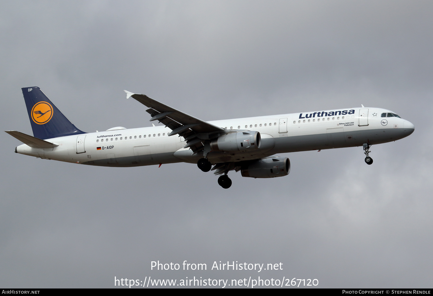 Aircraft Photo of D-AIDP | Airbus A321-231 | Lufthansa | AirHistory.net #267120