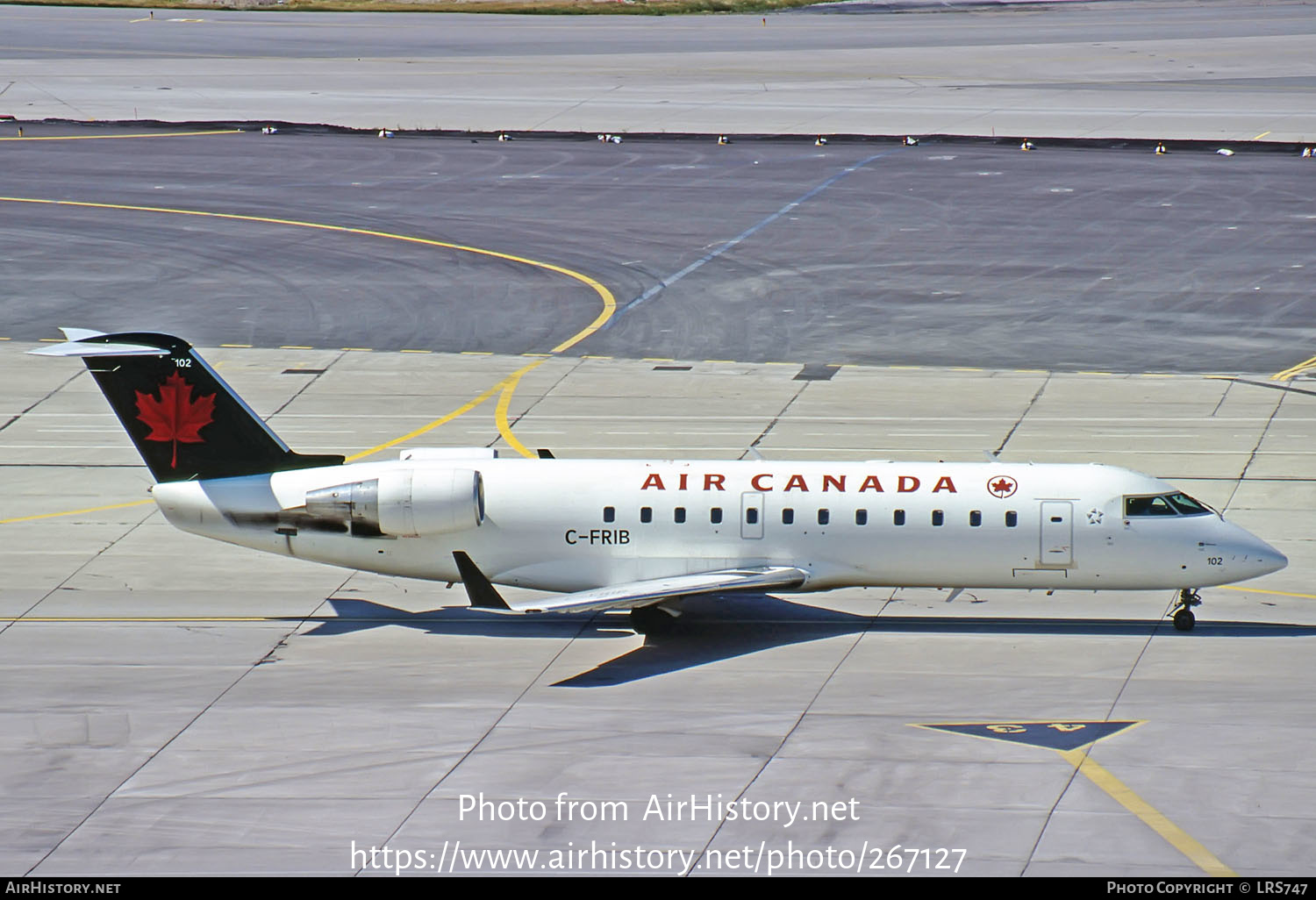 Aircraft Photo of C-FRIB | Canadair CRJ-100ER (CL-600-2B19) | Air Canada | AirHistory.net #267127