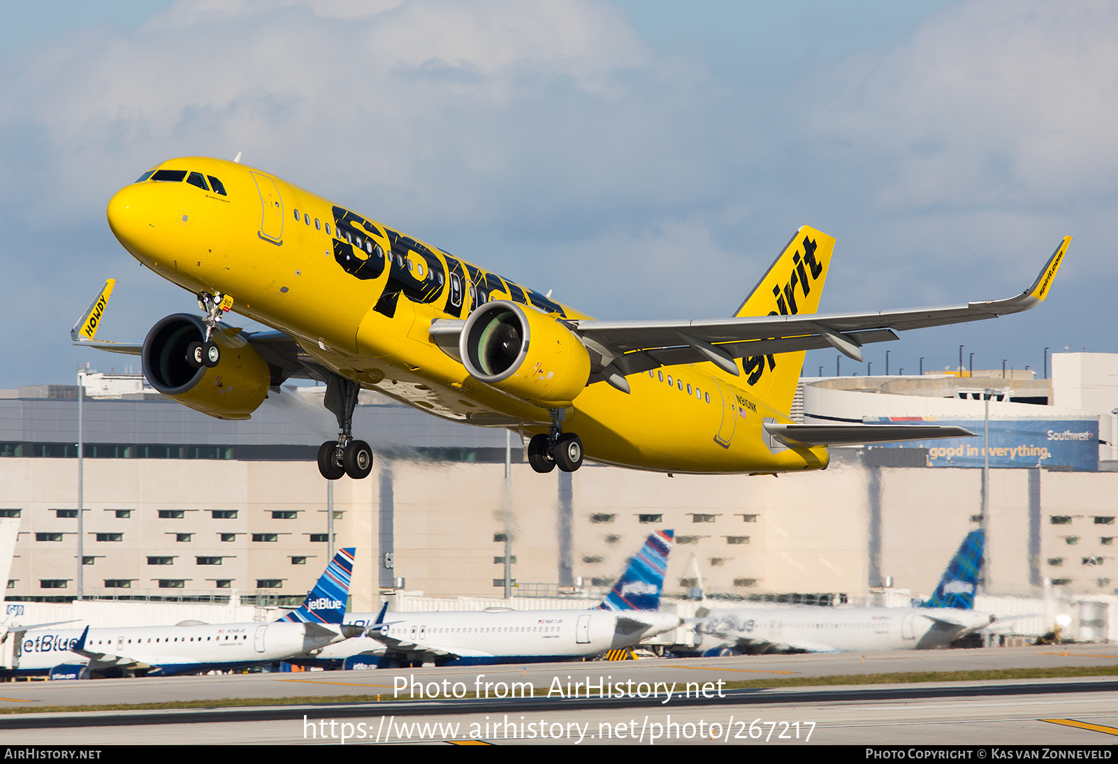 Aircraft Photo of N910NK | Airbus A320-271N | Spirit Airlines | AirHistory.net #267217