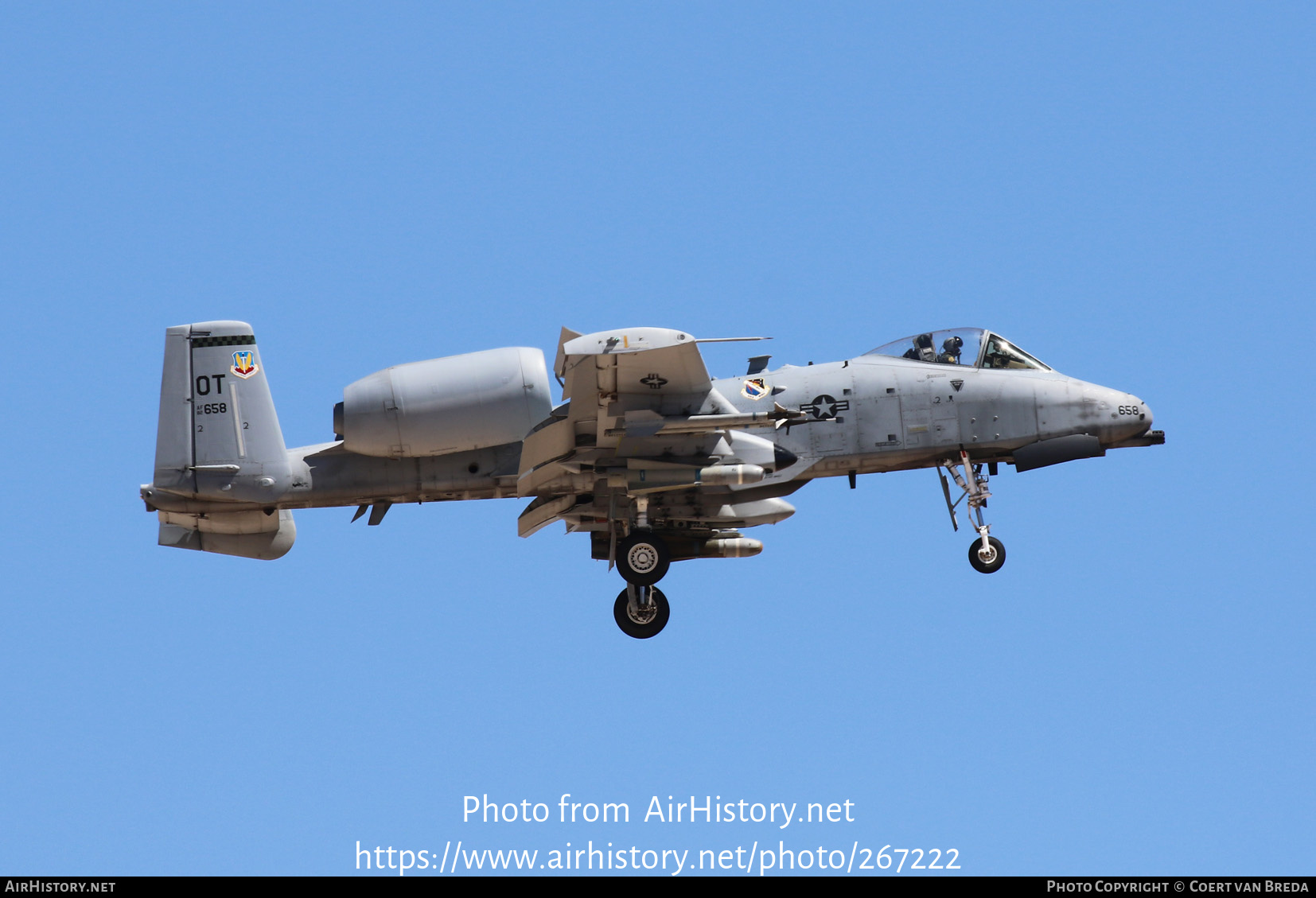 Aircraft Photo of 82-0658 | Fairchild A-10C Thunderbolt II | USA - Air Force | AirHistory.net #267222