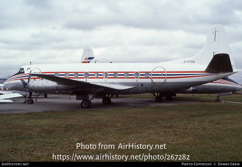 Aircraft Photo of C-FTHZ | Vickers 757 Viscount | AirHistory.net #267282