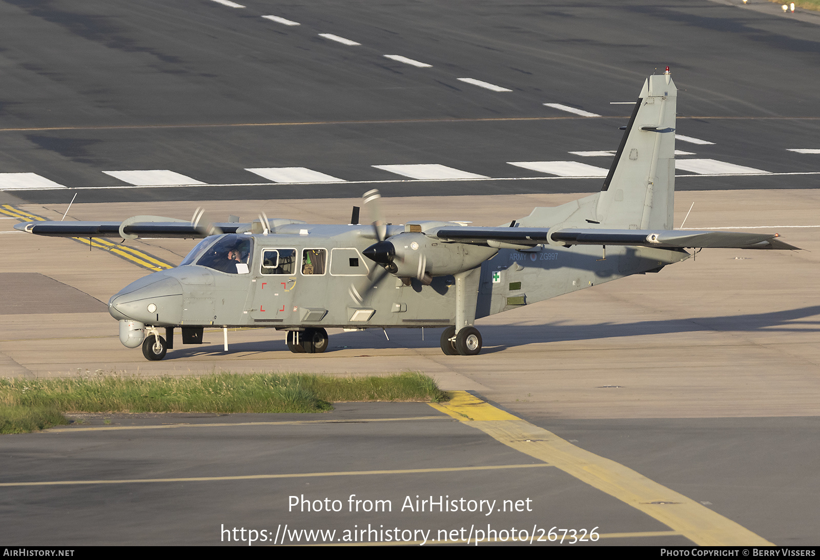 Aircraft Photo of ZG997 | Britten-Norman BN-2T-4S Defender AL2 | UK - Army | AirHistory.net #267326