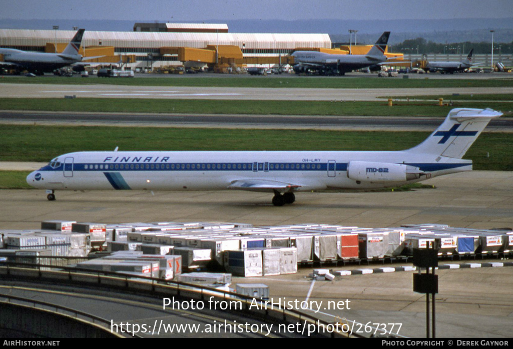 Aircraft Photo of OH-LMY | McDonnell Douglas MD-82 (DC-9-82) | Finnair | AirHistory.net #267377