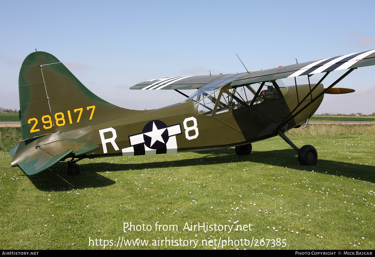 Aircraft Photo of N6438C / 298177 | Stinson L-5 Sentinel | USA - Air Force | AirHistory.net #267385