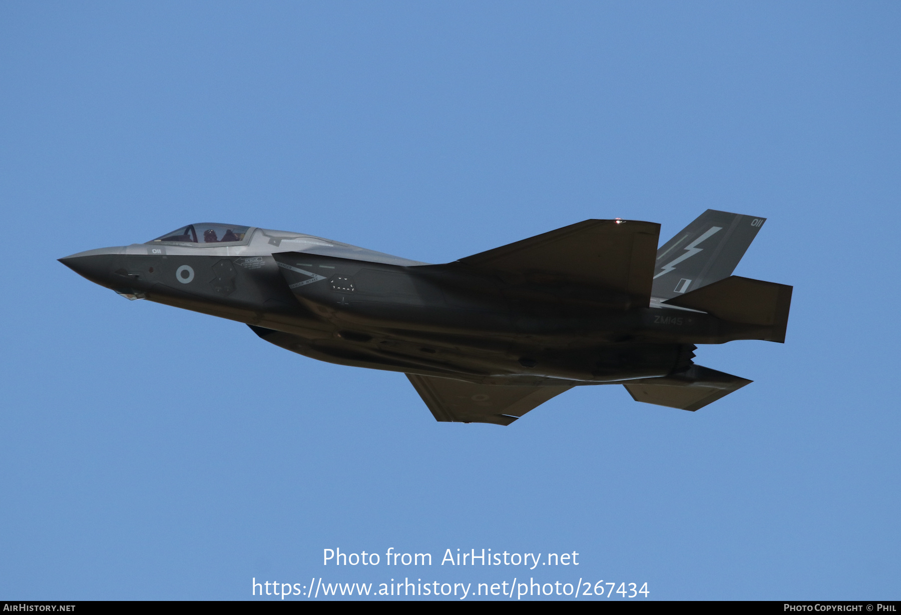 Aircraft Photo of ZM145 | Lockheed Martin F-35B Lightning II | UK - Air Force | AirHistory.net #267434