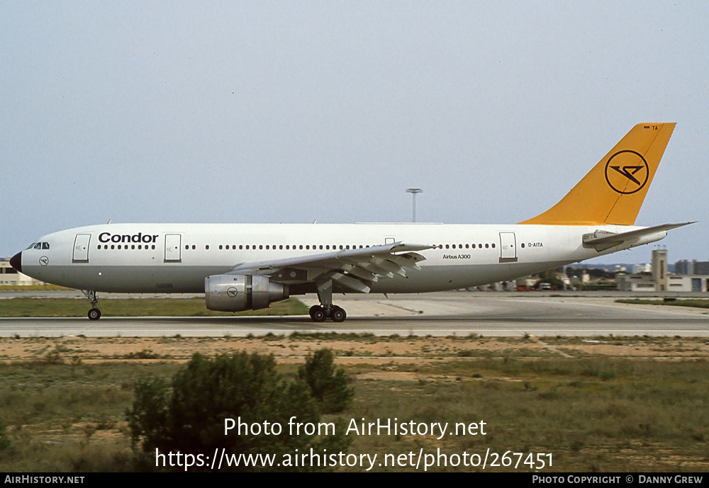 Aircraft Photo of D-AITA | Airbus A300B4-203 | Condor Flugdienst | AirHistory.net #267451