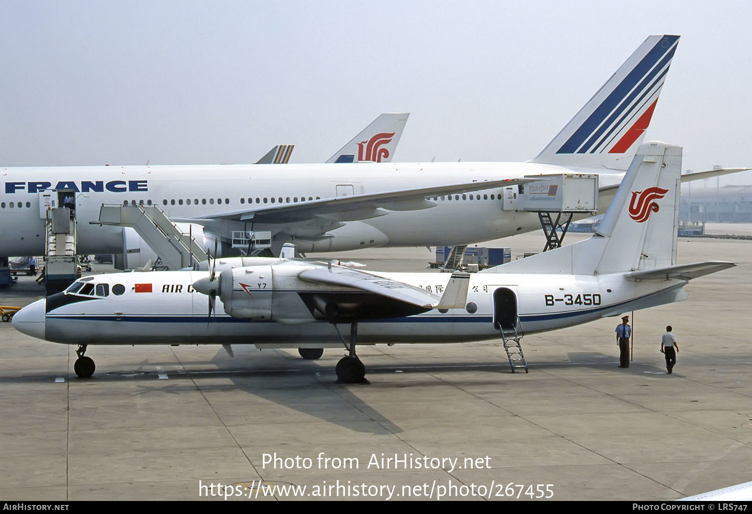 Aircraft Photo Of B-3450 | Xian Y7-100C | Air China | AirHistory.net ...