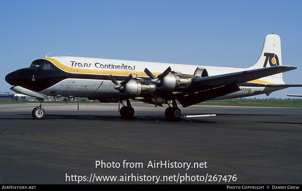 Aircraft Photo of N93459 | Douglas DC-6A/B | Trans Continental Airlines | AirHistory.net #267476