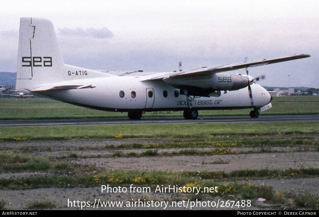 Aircraft Photo of G-ATIG | Handley Page HPR-7 Herald 214 | South East Air - SEA | AirHistory.net #267488