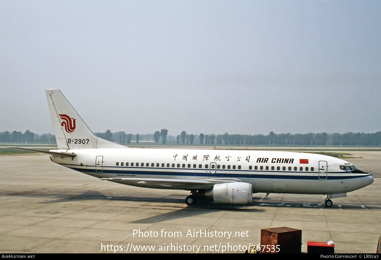 Aircraft Photo of B-2907 | Boeing 737-33A | Air China | AirHistory.net #267535