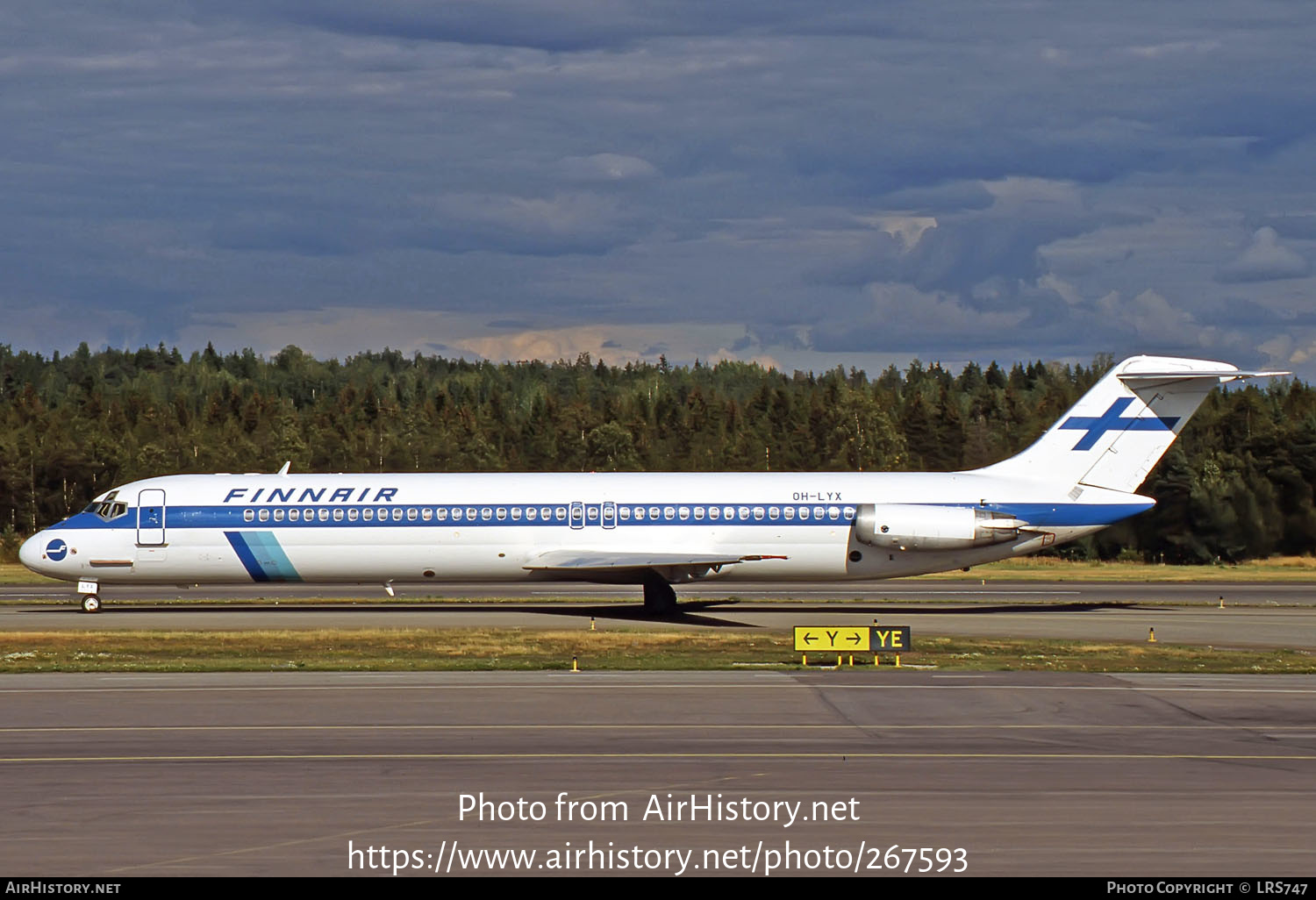 Aircraft Photo of OH-LYX | McDonnell Douglas DC-9-51 | Finnair | AirHistory.net #267593