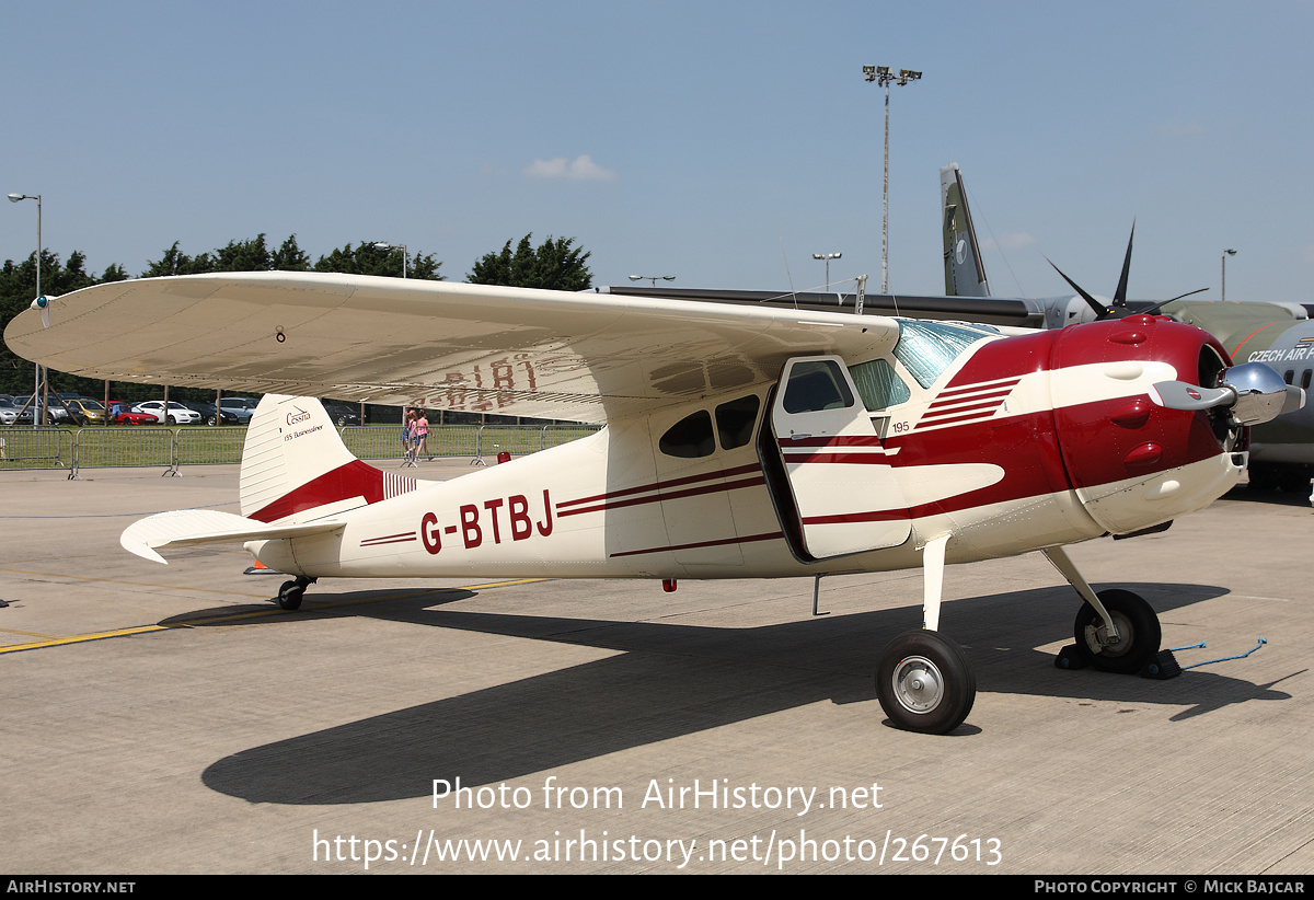 Aircraft Photo of G-BTBJ | Cessna 195B | AirHistory.net #267613