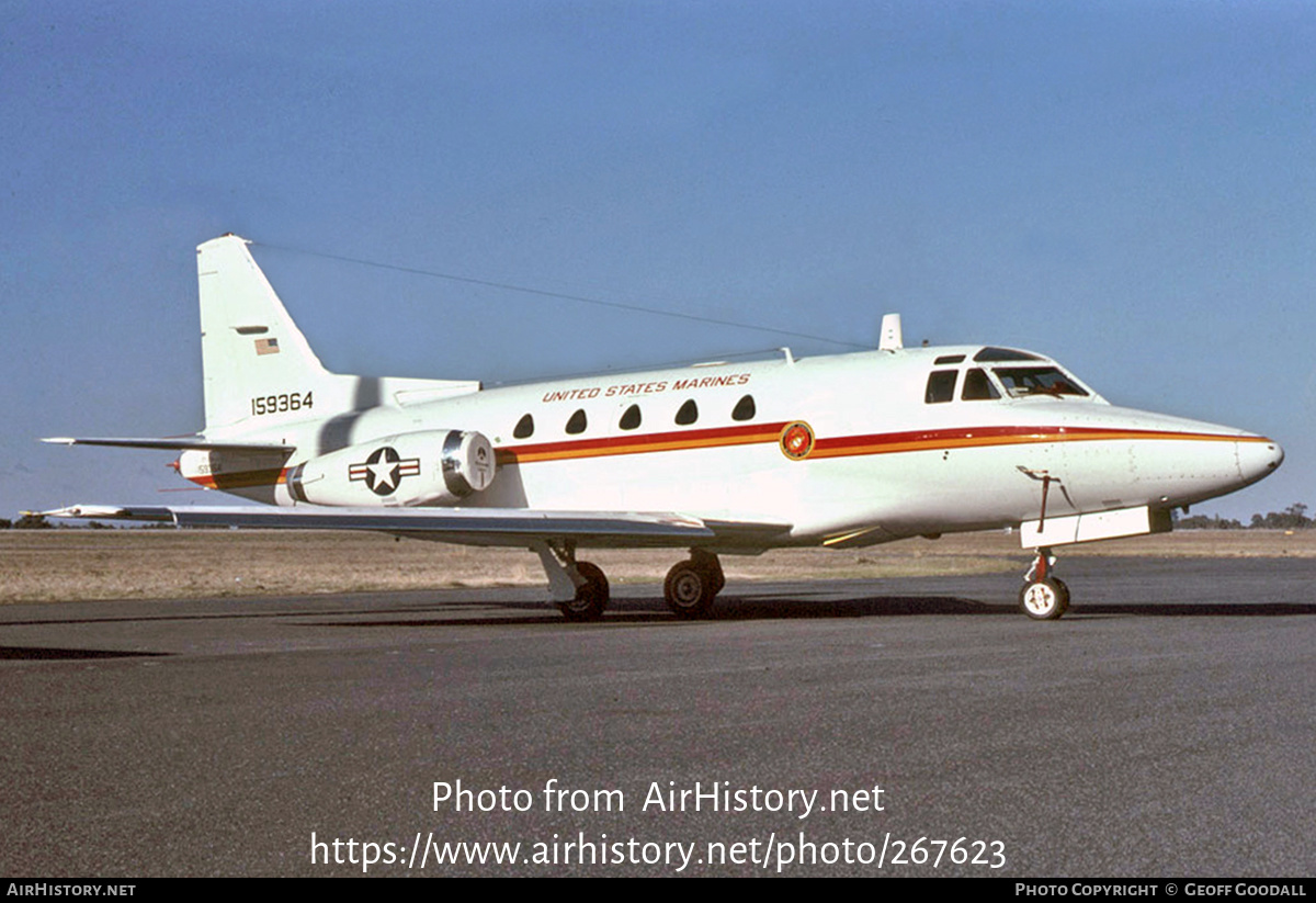 Aircraft Photo of 159364 | North American Rockwell CT-39G | USA - Marines | AirHistory.net #267623