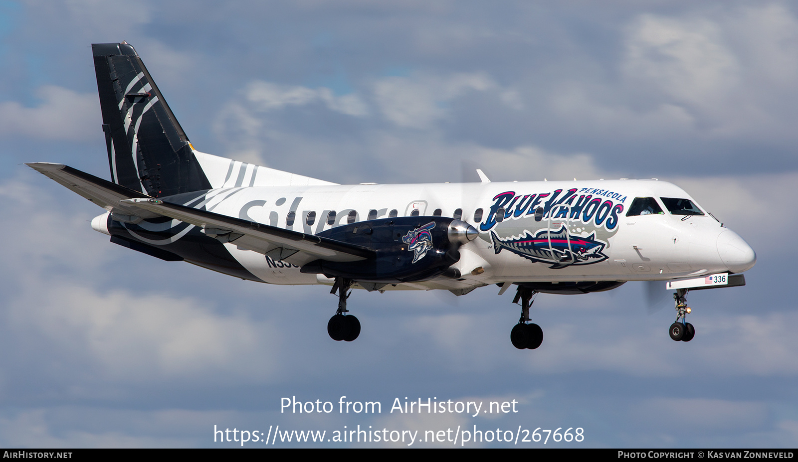 Aircraft Photo of N336AG | Saab 340B/Plus | Silver Airways | AirHistory.net #267668