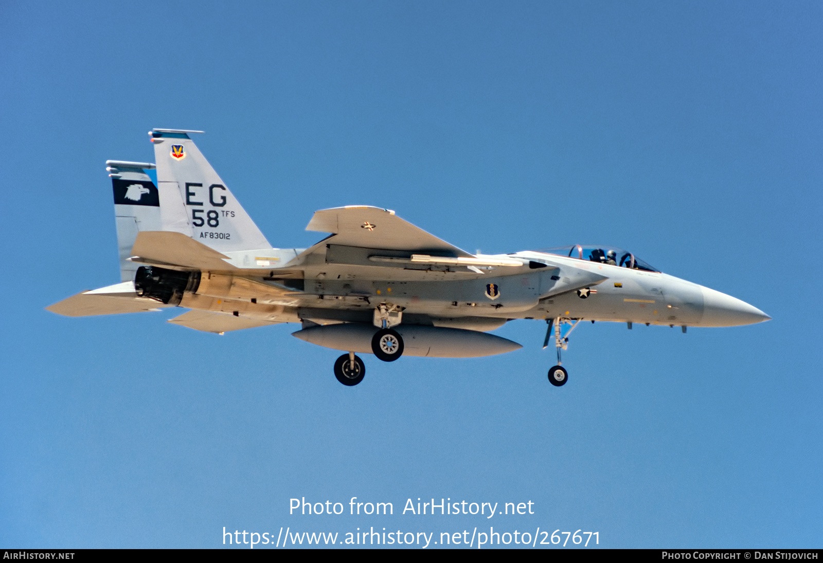 Aircraft Photo of 83-0012 / AF83012 | McDonnell Douglas F-15C Eagle | USA - Air Force | AirHistory.net #267671