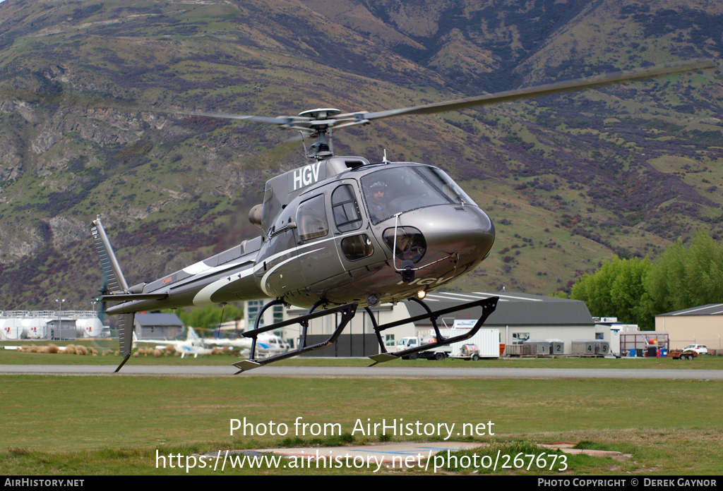 Aircraft Photo of ZK-HGV | Aerospatiale AS-350B-2 Ecureuil | AirHistory.net #267673