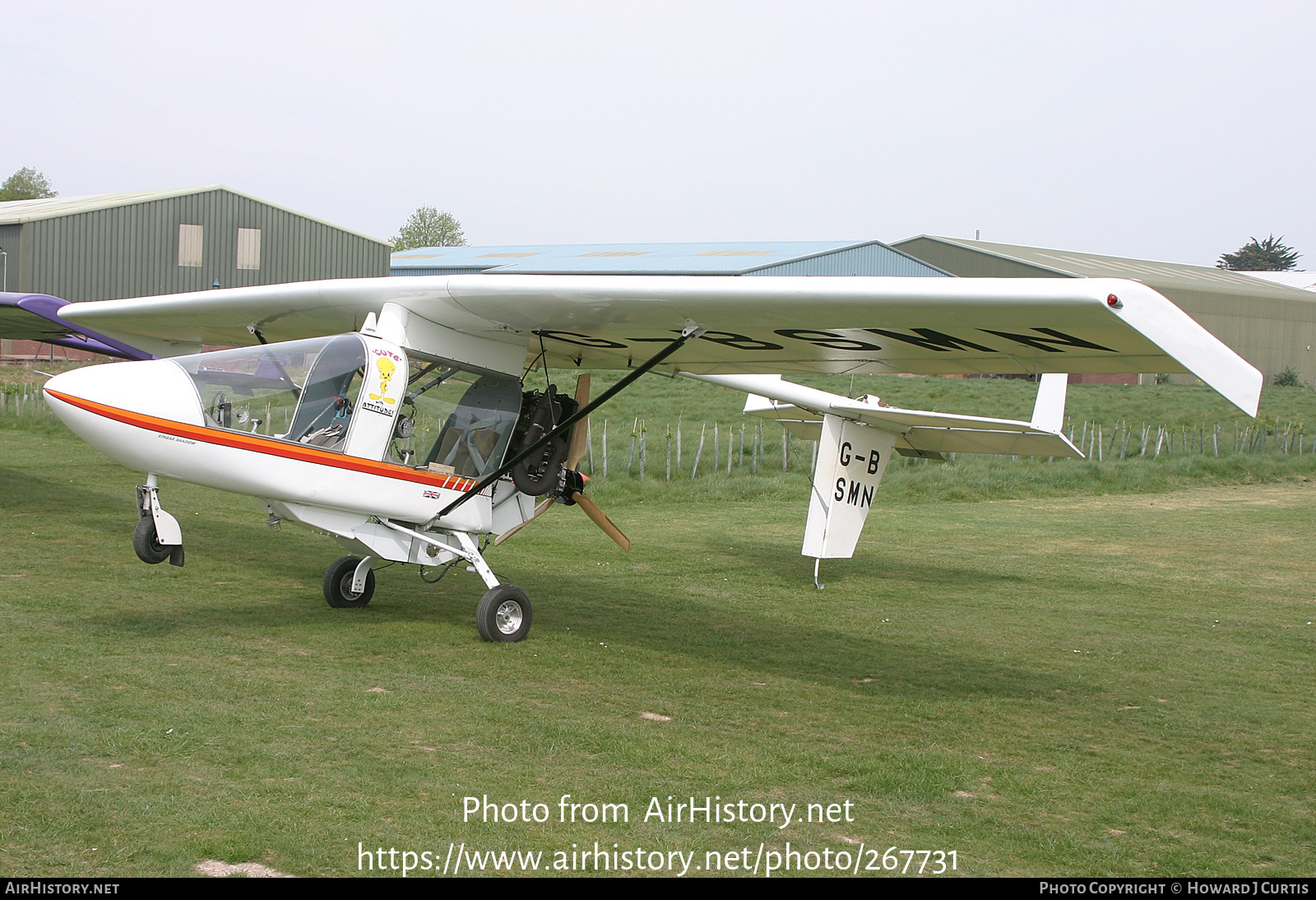 Aircraft Photo of G-BSMN | CFM Streak Shadow | AirHistory.net #267731