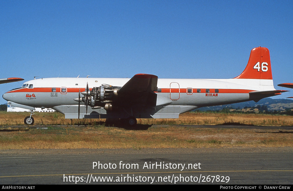 Aircraft Photo of N111AN | Douglas DC-6B/AT | Sis-Q Flying Service | AirHistory.net #267829