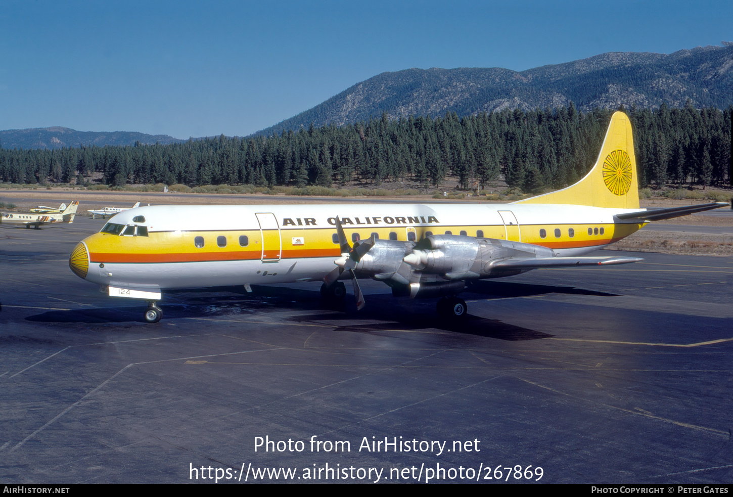 Aircraft Photo of N124AC | Lockheed L-188A Electra | Air California | AirHistory.net #267869