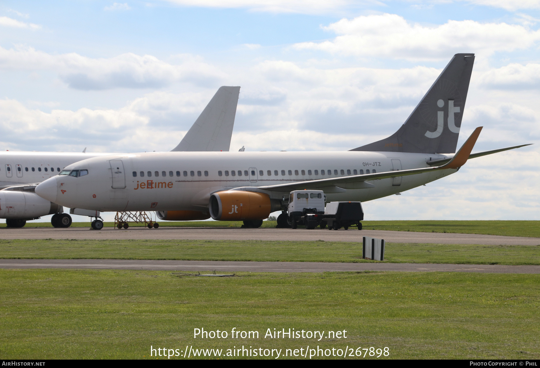 Aircraft Photo of OH-JTZ | Boeing 737-73S | Jettime | AirHistory.net #267898