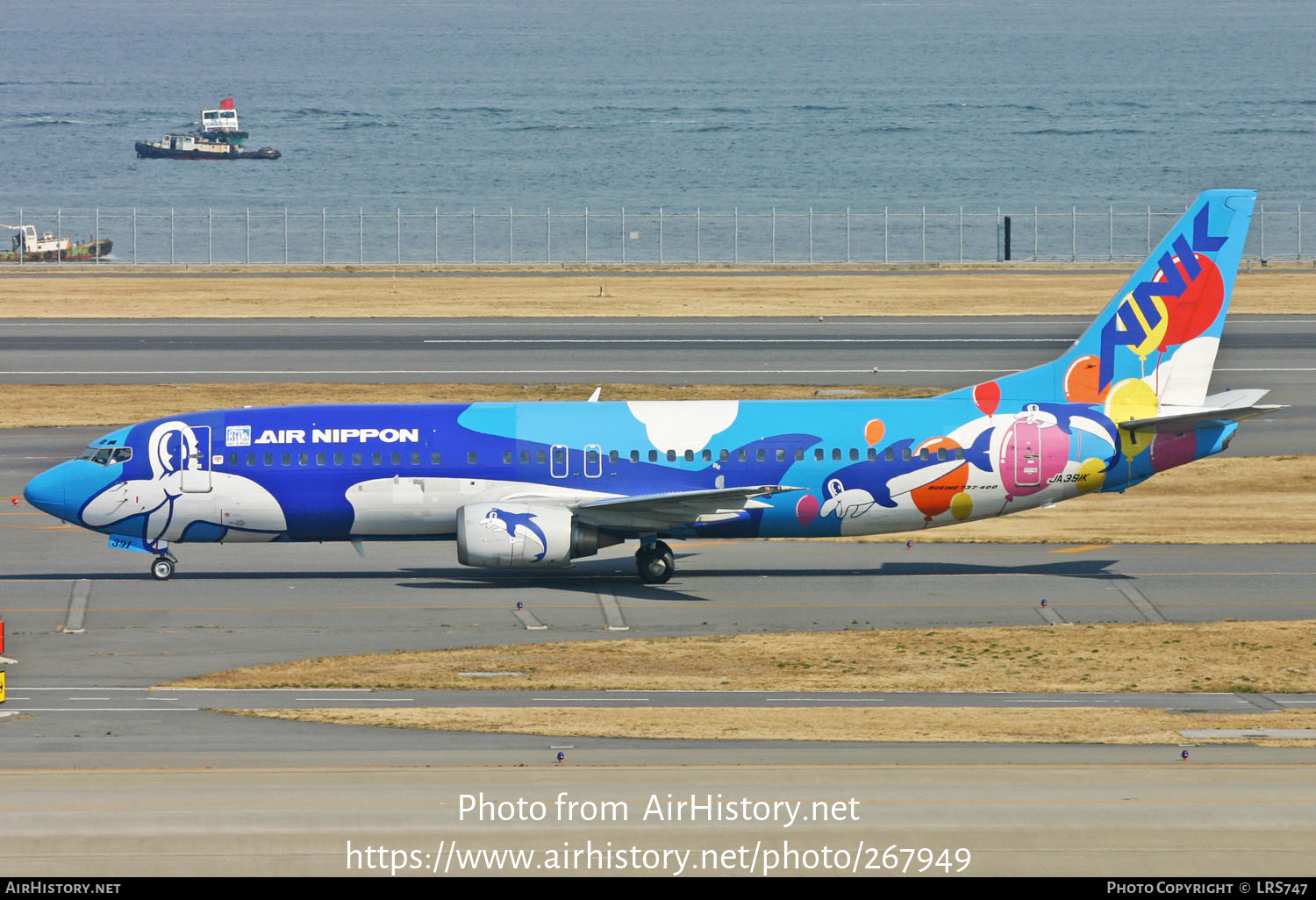 Aircraft Photo of JA391K | Boeing 737-4Y0 | Air Nippon - ANK | AirHistory.net #267949