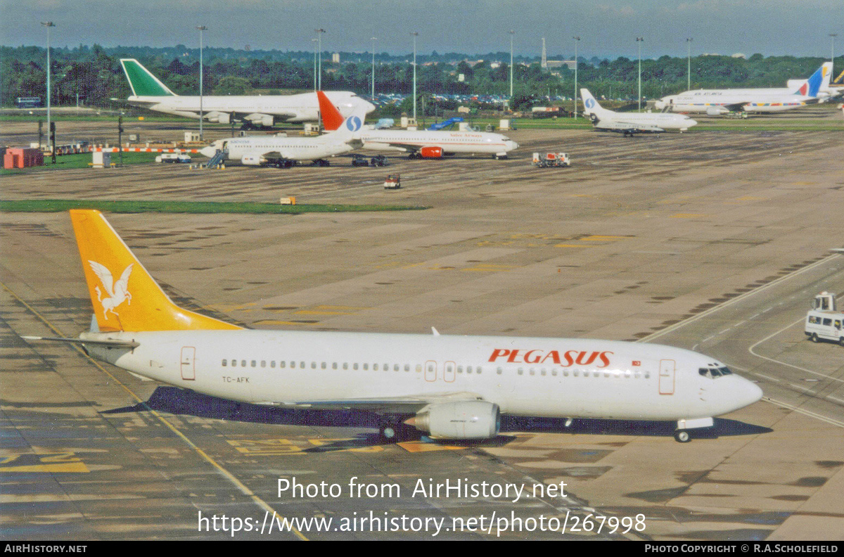 Aircraft Photo of TC-AFK | Boeing 737-4Y0 | Pegasus Airlines | AirHistory.net #267998