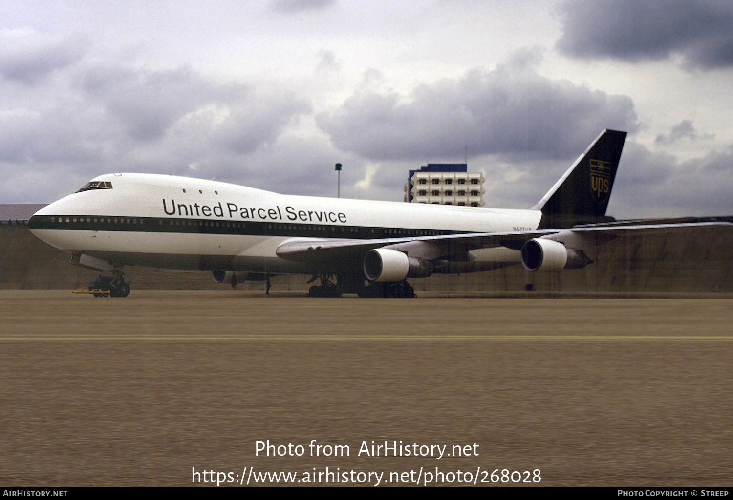Aircraft Photo of N677UP | Boeing 747-123(F) | United Parcel Service - UPS | AirHistory.net #268028