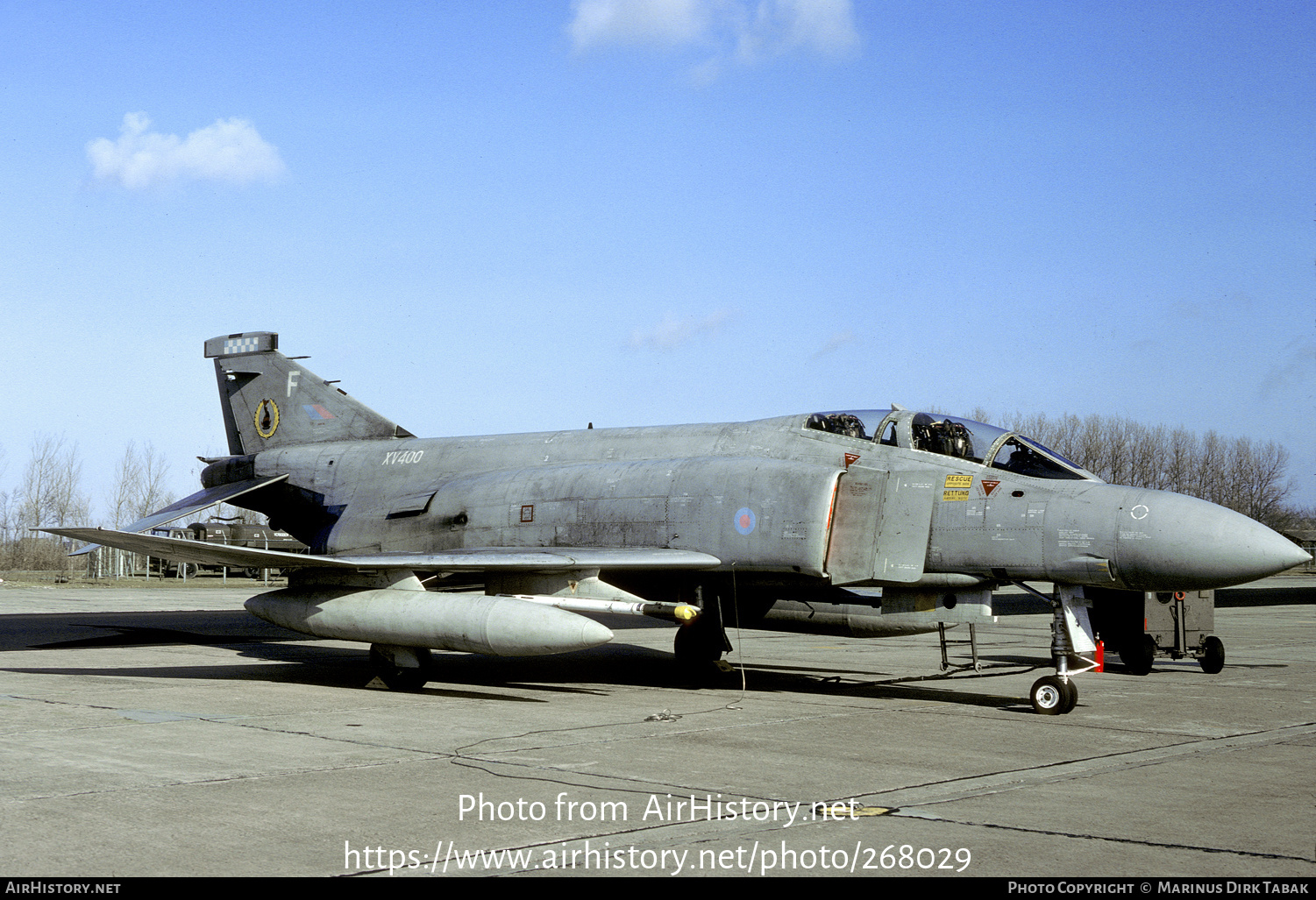 Aircraft Photo of XV400 | McDonnell Douglas F-4M Phantom FGR2 | UK - Air Force | AirHistory.net #268029