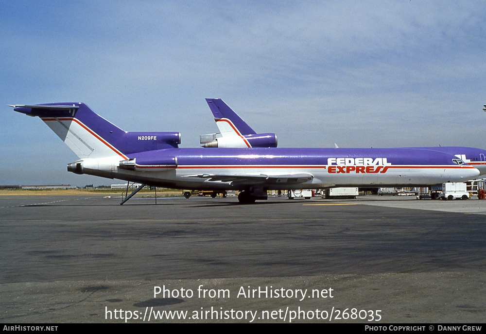 Aircraft Photo of N209FE | Boeing 727-2S2F/Adv | Federal Express | AirHistory.net #268035