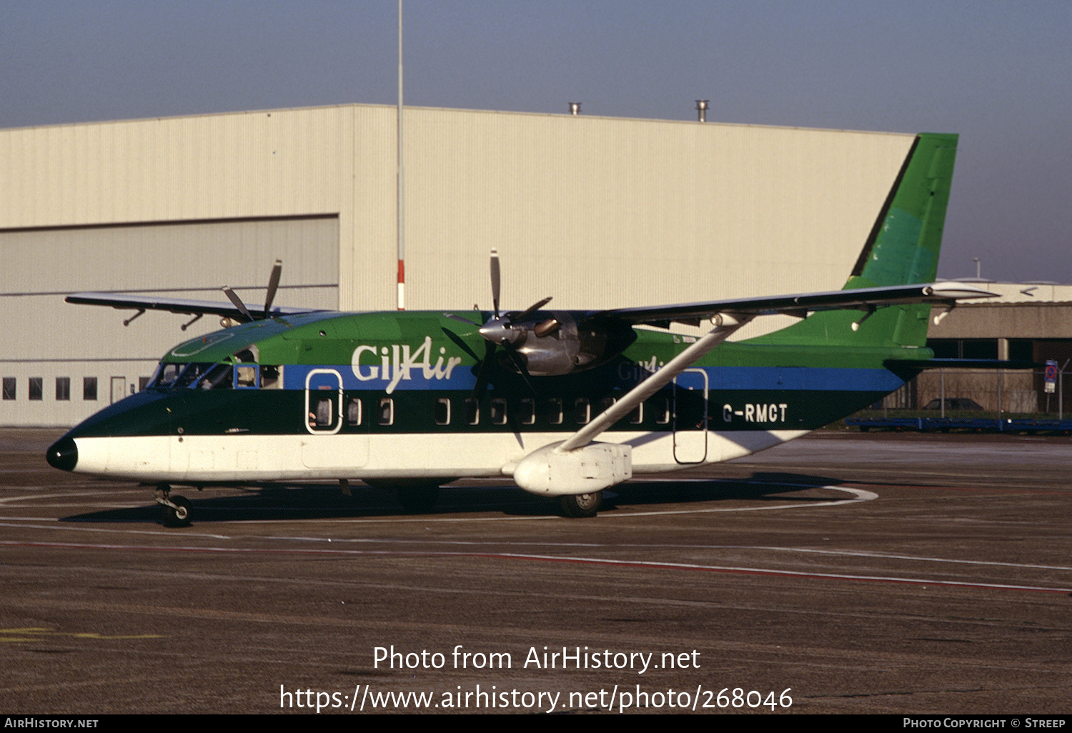 Aircraft Photo of G-RMCT | Short 360-100 | Gill Airways | AirHistory.net #268046