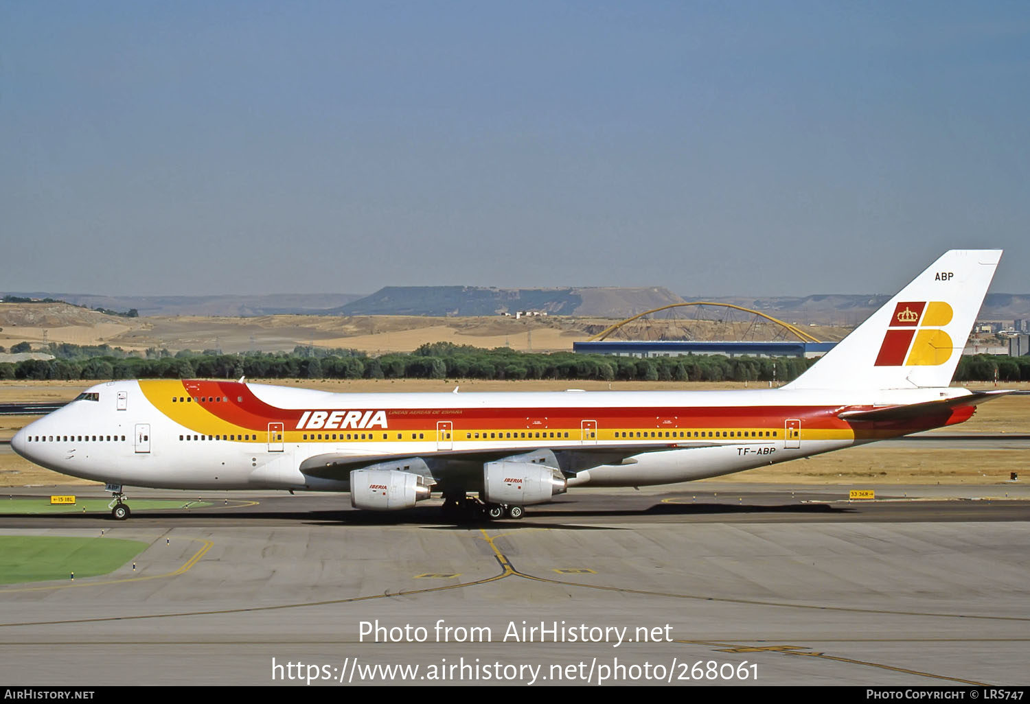 Aircraft Photo of TF-ABP | Boeing 747-267B | Iberia | AirHistory.net #268061