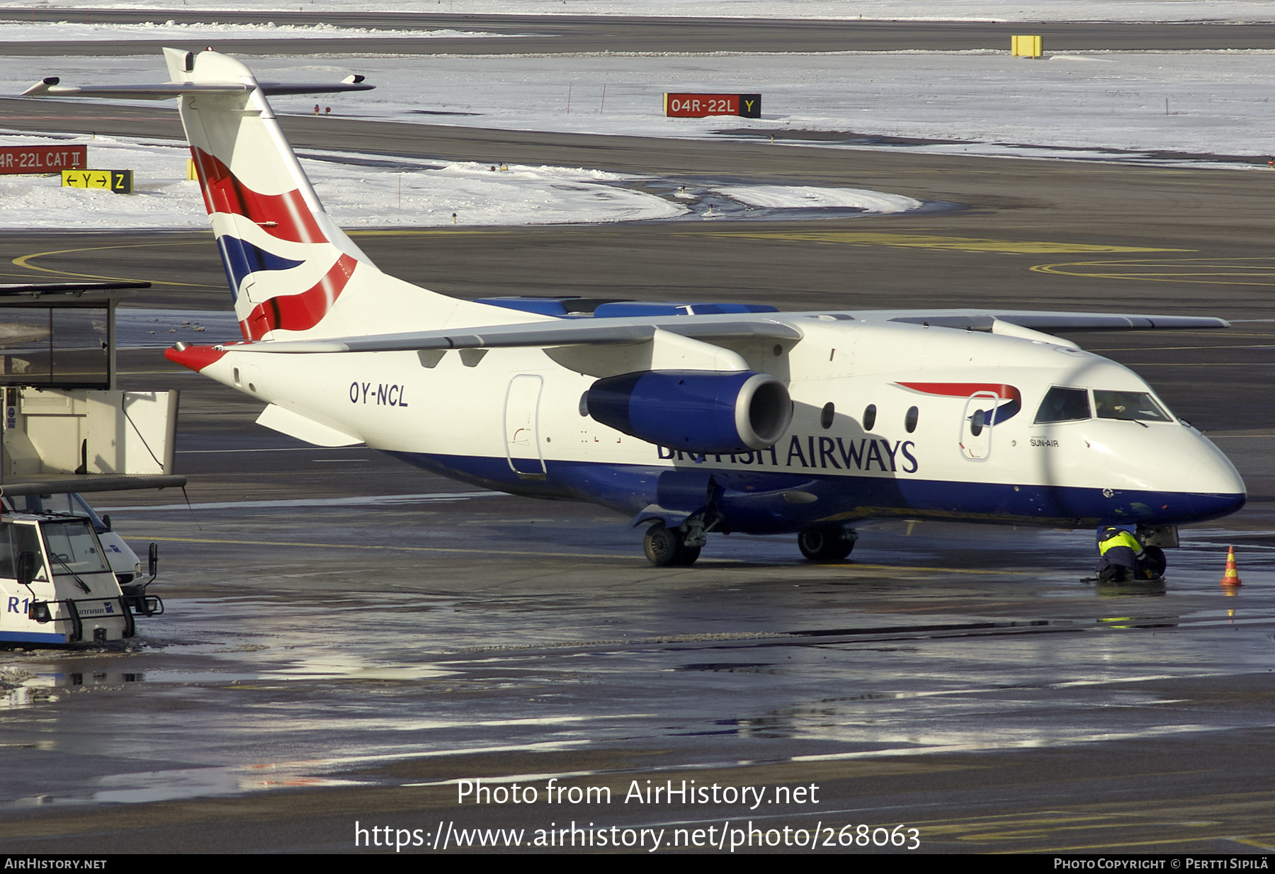 Aircraft Photo of OY-NCL | Fairchild Dornier 328-310 328JET | British Airways | AirHistory.net #268063